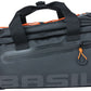Basil Miles Trunk Bag - 7L, Strap Mount, Black/Orange