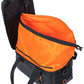 Basil Miles Trunk Bag - 7L, MIK Mount , Black/Orange