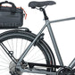 Basil Miles Trunk Bag - 7L, MIK Mount , Black/Orange