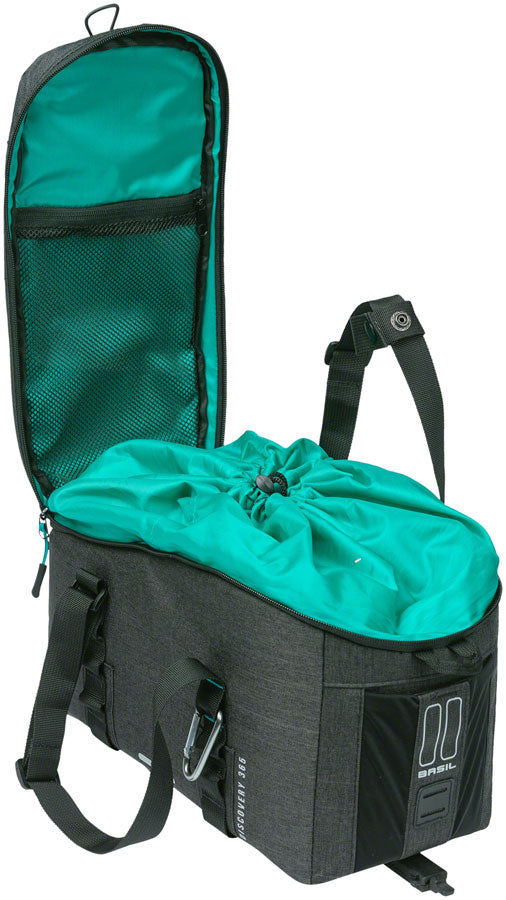 Basil Discovery 365D Trunkbag -  Medium, MIK Attachment, Black