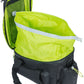 Basil Miles XL Pro Trunk Bag - 9-36L, Strap Mount, Black/Lime
