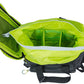 Basil Miles XL Pro Trunk Bag - 9-36L, Strap Mount, Black/Lime