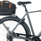 Basil Miles XL Pro Trunk Bag - 9-36L, MIK Mount, Black/Brown