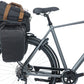 Basil Miles XL Pro Trunk Bag - 9-36L, MIK Mount, Black/Brown