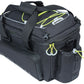 Basil Miles XL Pro Trunk Bag - 9-36L, MIK Mount, Black/Lime