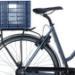 Basil Crate Basket - Medium, 29.5L, Recycled Plastic, Bluestone