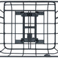 Basil Portland Rear Basket - MIK Mount, Aluminum, Black