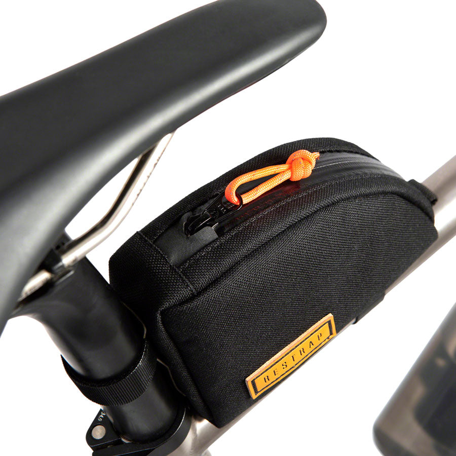 Restrap Rear Top Tube Seatpost Bag - Black – Velo Mine