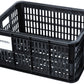Basil Bicycle Crate S, 17.5L, Recycled Synthetic, Black