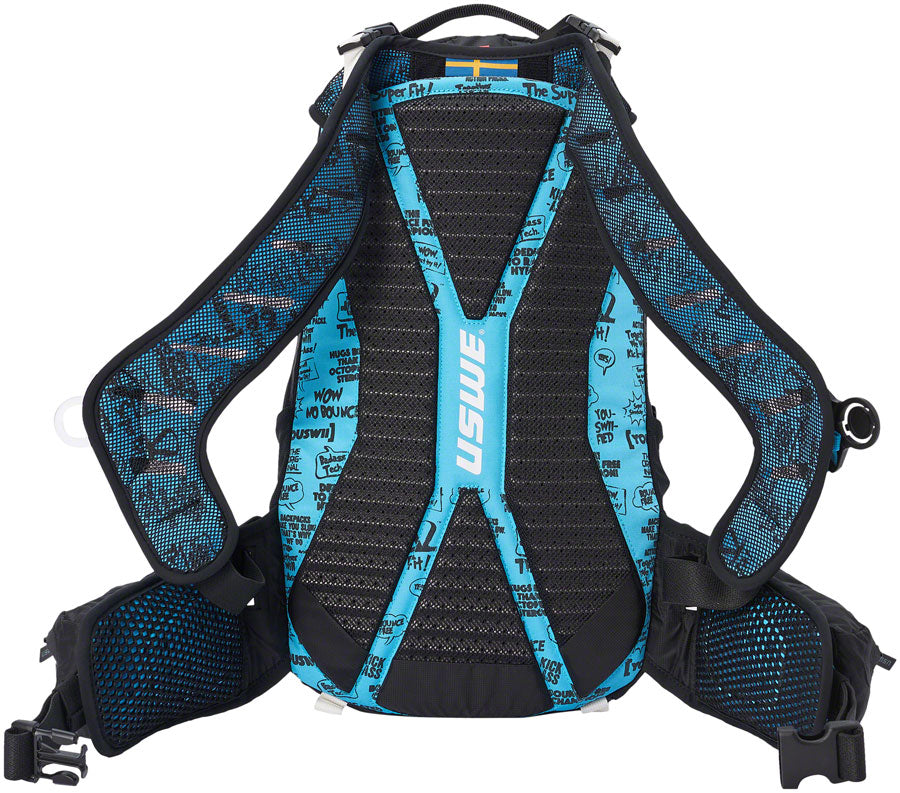 USWE Flow 25 Hydration Pack - Black/Blue