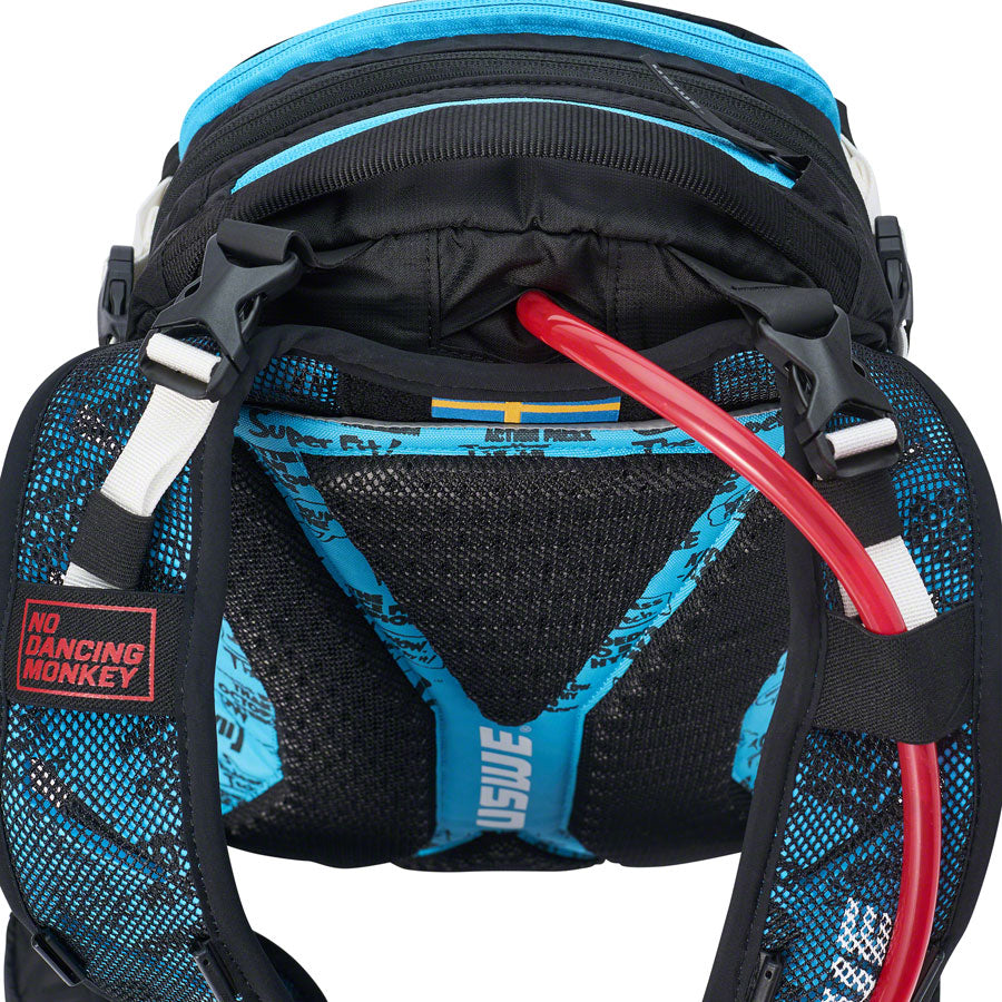 USWE Flow 25 Hydration Pack - Black/Blue