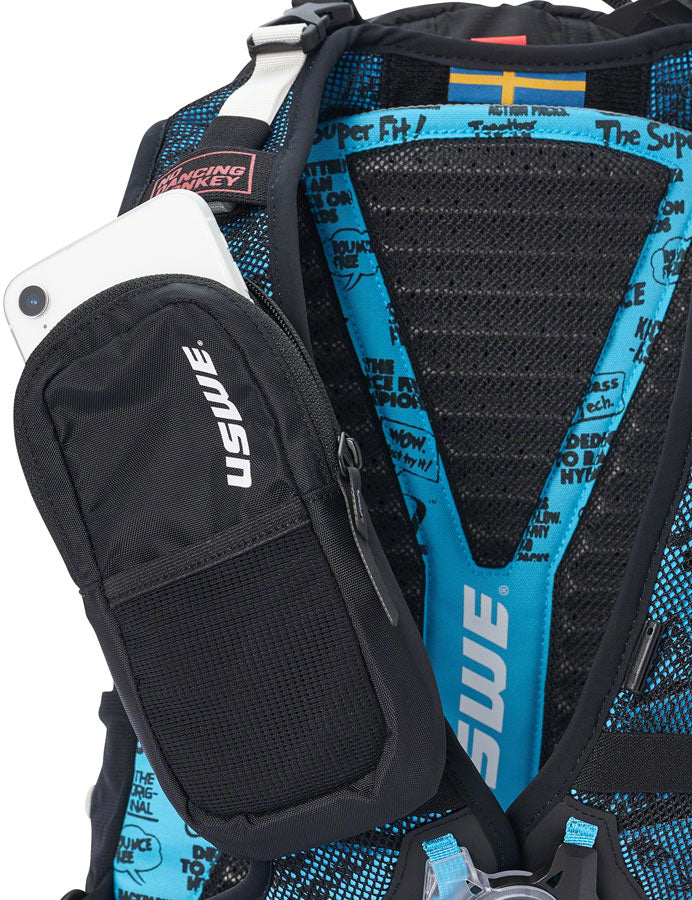 USWE Flow 25 Hydration Pack - Black/Blue