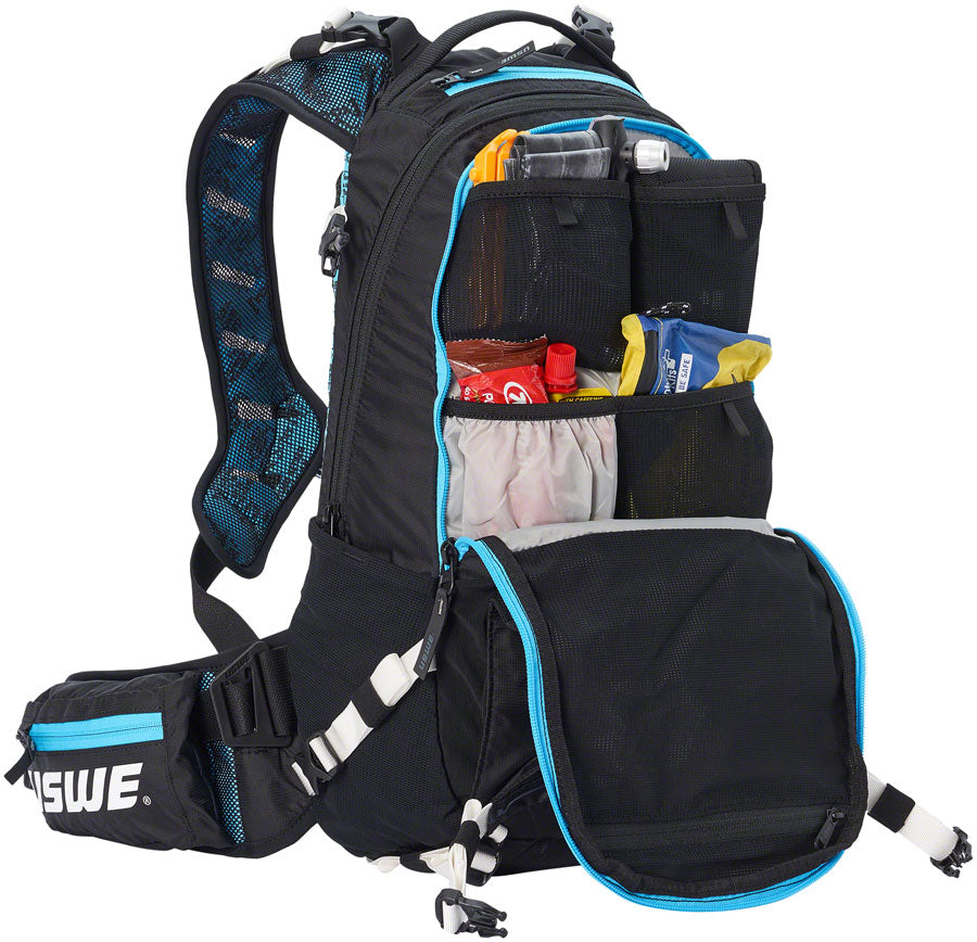 USWE Flow 25 Hydration Pack - Black/Blue