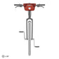 Ortlieb Ultimate Six Plus Handlebar Bag - Red, 5L