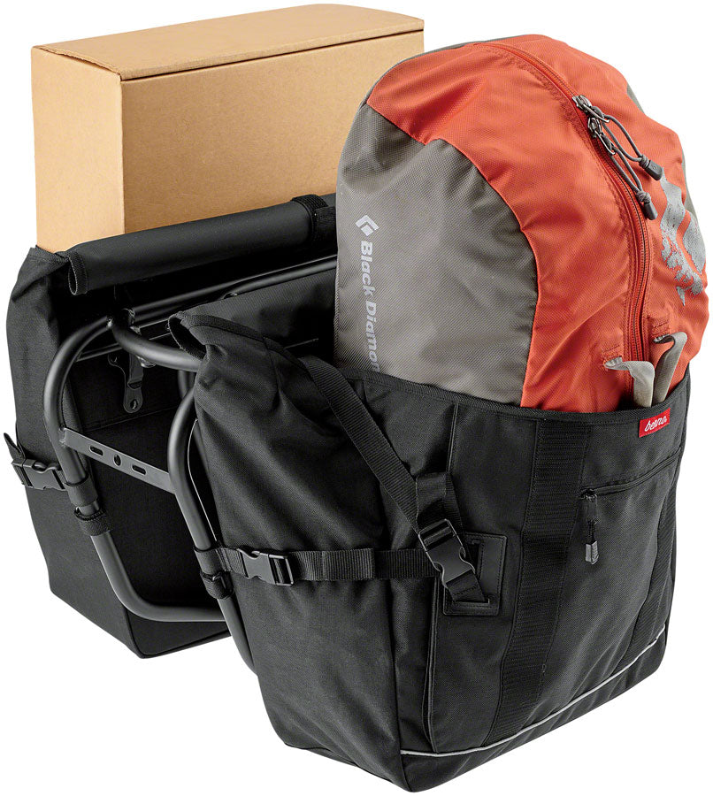 Benno Utility Pannier Bag - Single, for Boost E, Black