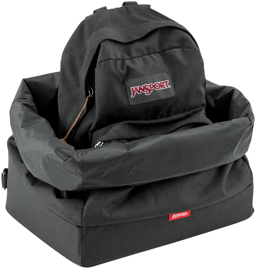 Benno Utility Front Tray Bag - Black