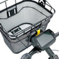 Topeak Front Basket with Fixer 3 Handlebar Bracket: Black