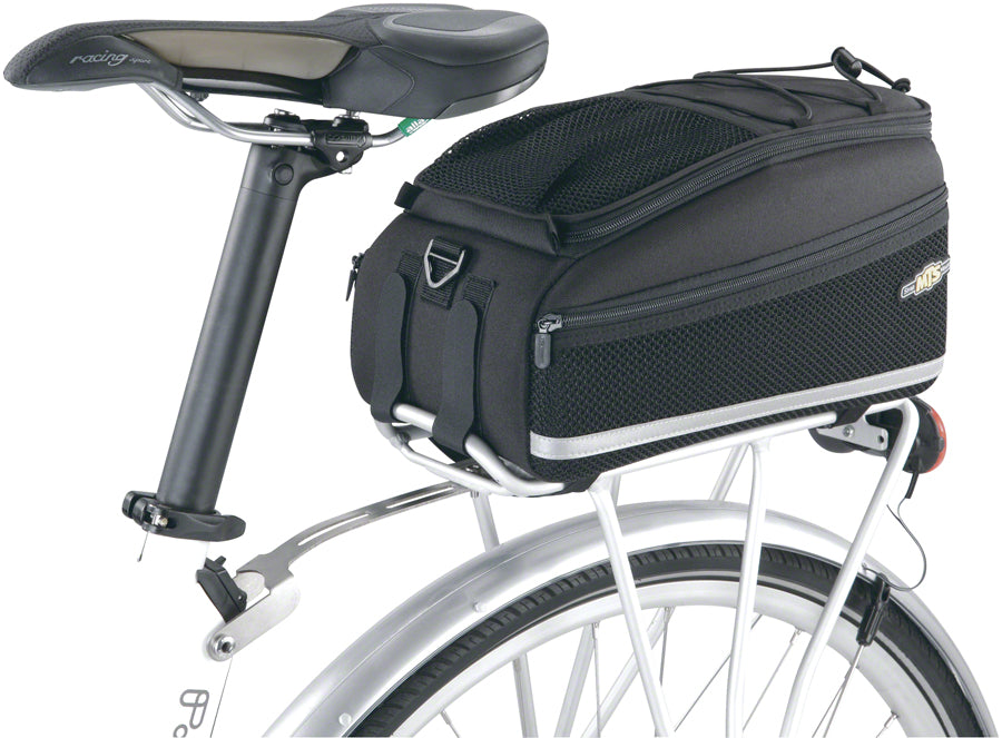 Topeak MTS Strap Mount TrunkBag DXP Rack Bag with Expandable Panniers Velo Mine