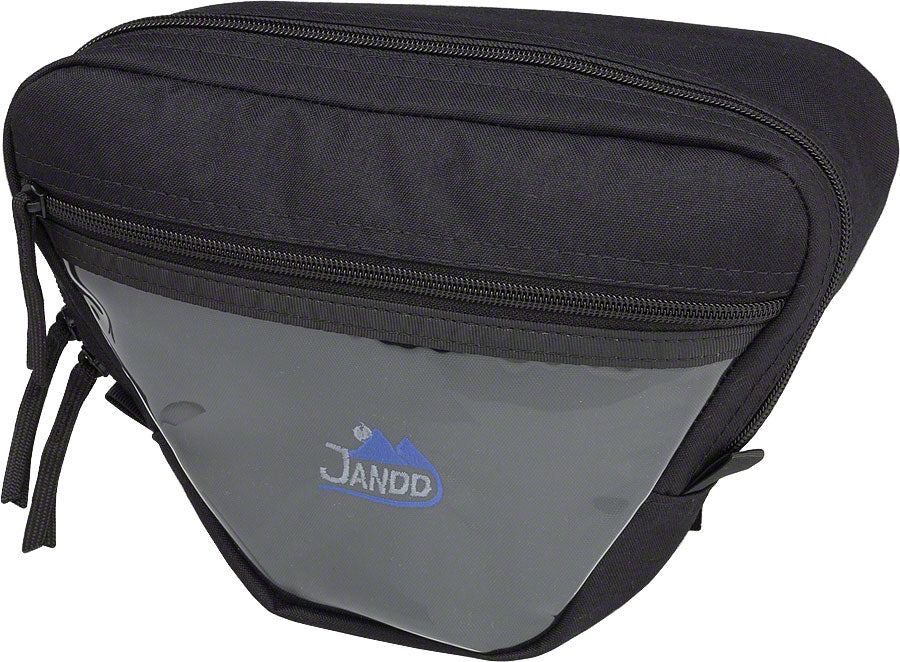 Jandd Mountain 1 Handlebar Bag: Black