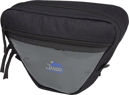 Jandd Mountain 1 Handlebar Bag: Black