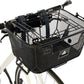 Axiom Pet Basket with Rack and Handlebar Mounts: Black