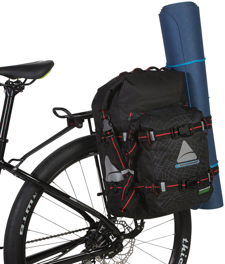Axiom Monsoon Oceanweave P23+ Urban Pannier - Black