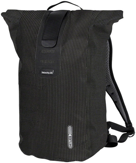 Ortlieb Velocity Backpack- 23L, Black Reflective