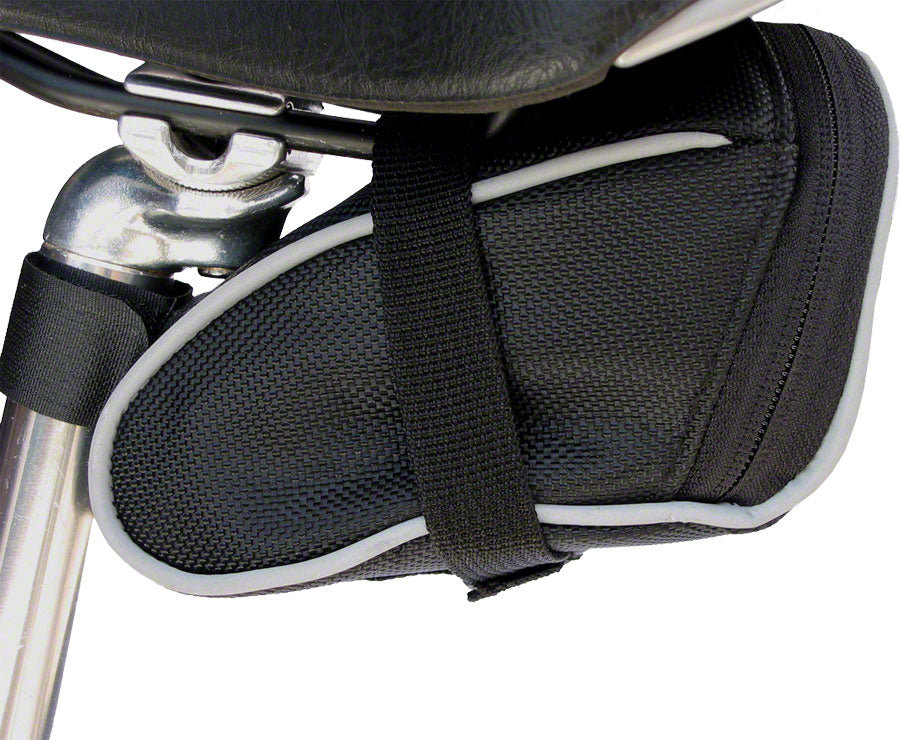 Banjo Brothers Seat Bag Deluxe: SM, Black