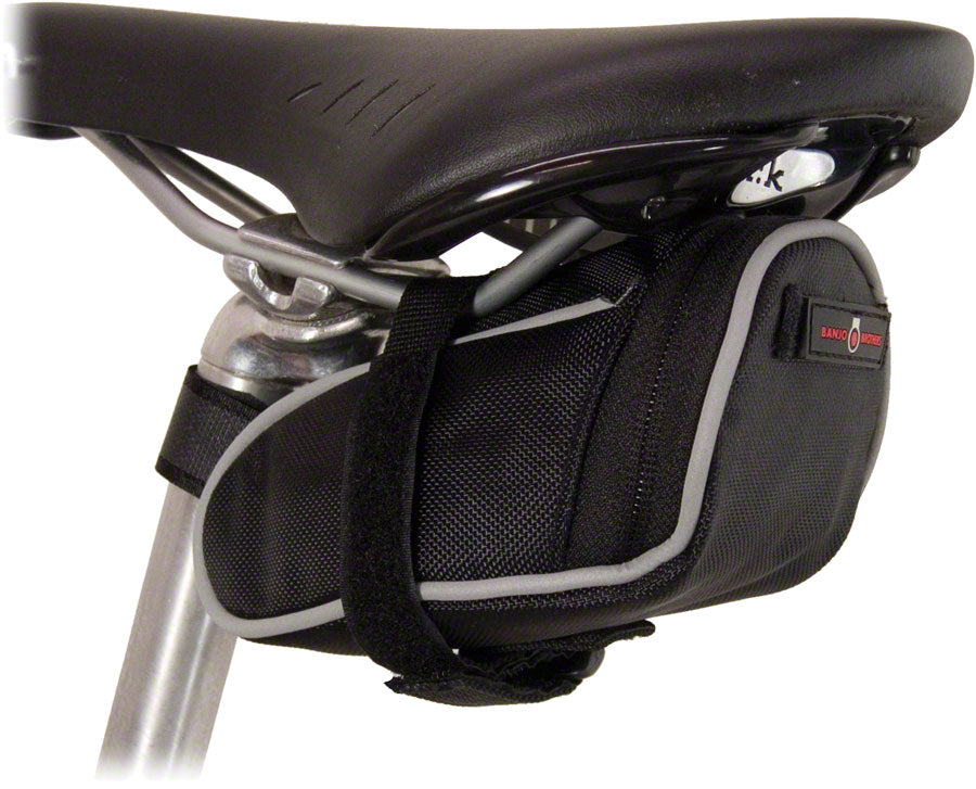 Banjo Brothers Seat Bag Deluxe: SM, Black