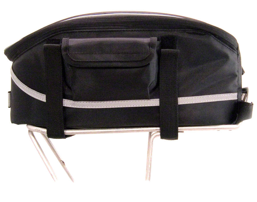 Banjo Brothers Rack Top Bag: Black