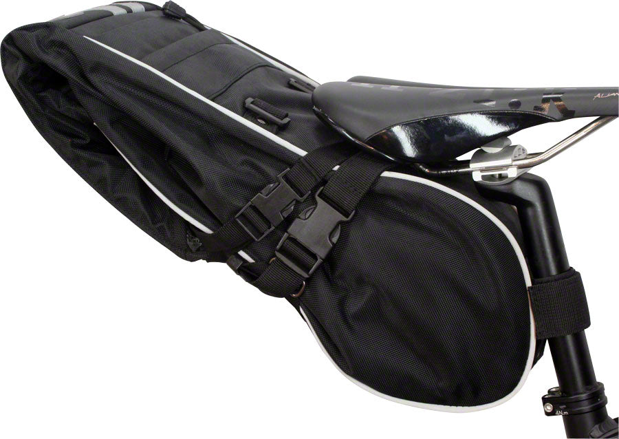 Banjo Brothers Waterproof Saddle Trunk: Black, XL