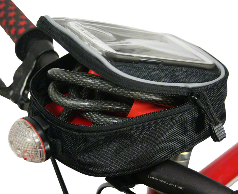 Banjo Brothers Bar Top Bag: Black