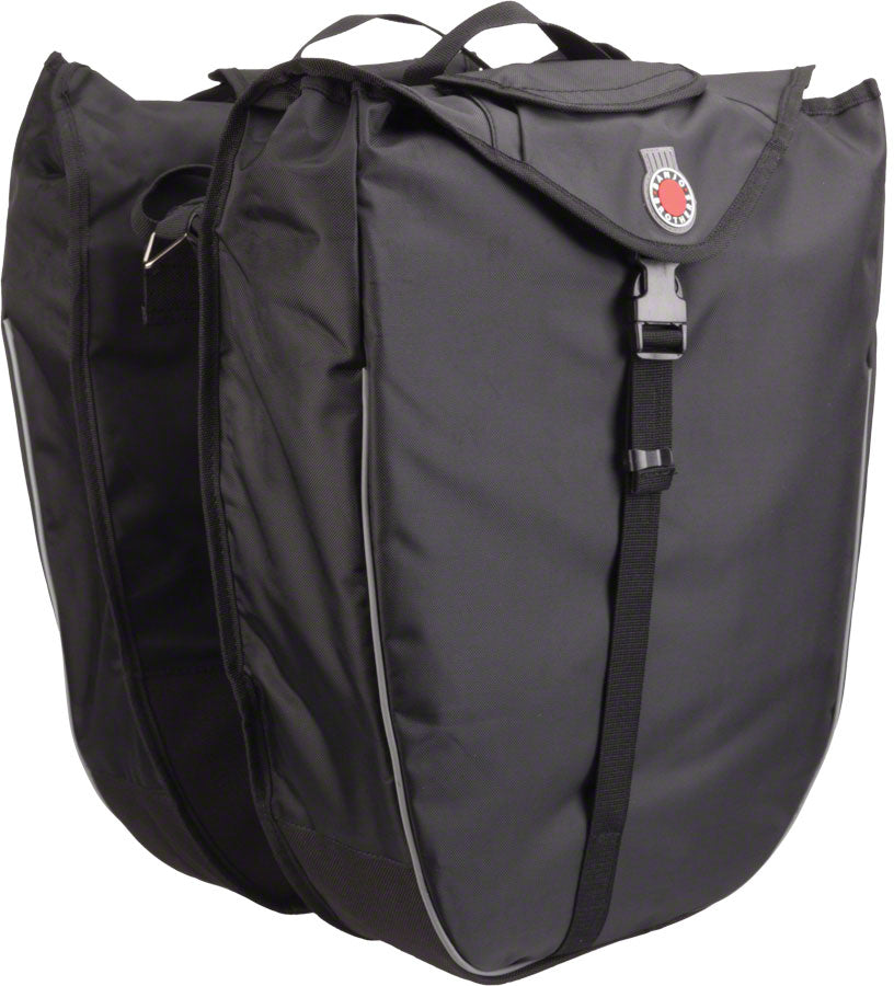 Banjo Brothers Saddlebag Panniers: Black, Pair