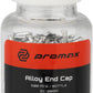 Promax Alloy Cable End Crimps - Alloy, Bottle/500