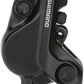 Shimano BR-MT500 Disc Brake Caliper - 2-piston, Post Mount, Resin Pads, Front or Rear, Black