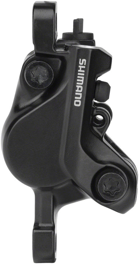 Shimano BR-MT500 Disc Brake Caliper - 2-piston, Post Mount, Resin Pads, Front or Rear, Black