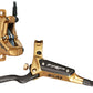 TRP DH-R EVO HD-M846 Disc Brake and Lever - Front, Hydraulic, Post Mount, Gold