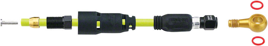 Jagwire Pro Disc Brake Hydraulic Hose Quick-Fit Adaptor for Shimano XTR, XT, SLX, Saint, Zee, and Alfine