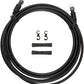Jagwire Pro Hydraulic Disc Brake Hose Kit 3000mm, Black