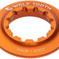 Wolf Tooth Centerlock Rotor Lockring - Internal Splined, Orange