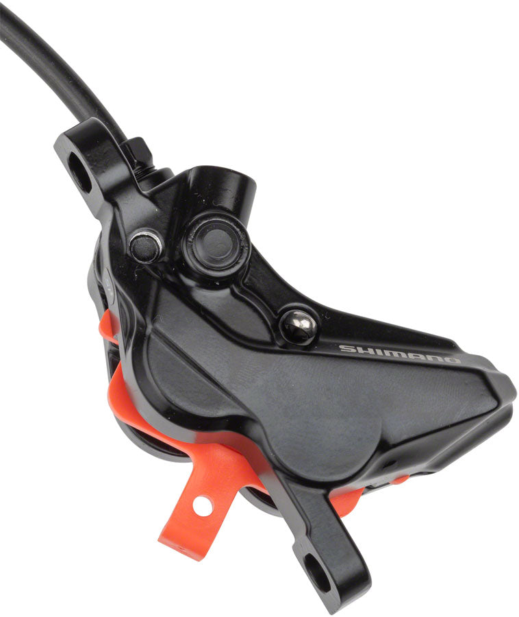 Shimano Deore BL-M4100/BR-MT420 Disc Brake and Lever - Rear, Hydraulic, Resin Pads, Gray
