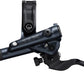 Shimano SLX BL-M7100/BR-M7120 Disc Brake and Lever - Front, Hydraulic, Post Mount, 4-Piston, Black