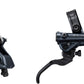 Shimano SLX BL-M7100/BR-M7100 Disc Brake and Lever - Rear, Hydraulic, Post Mount, 2-Piston, Black