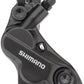 Shimano Deore BL-MT501/BR-MT520 Disc Brake and Lever - Rear, Hydraulic, Post Mount, Black