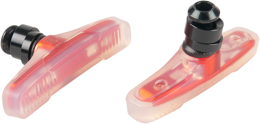 Eclat Force Brake Pads - Female Bolt, Clear Orange