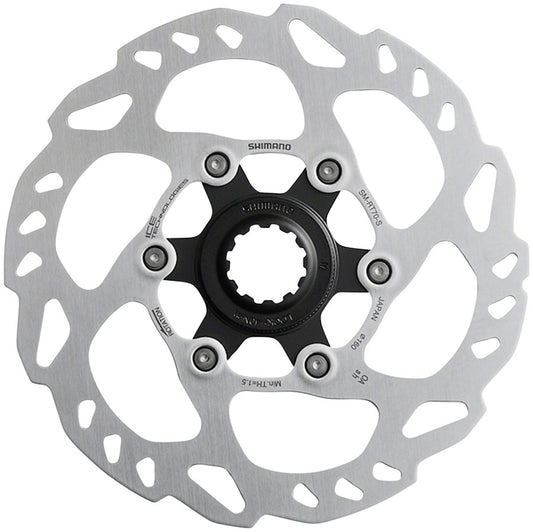 Shimano SLX SM-RT70-SS Disc Brake Rotor - 140mm, Center Lock, Silver