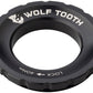 Wolf Tooth CenterLock Rotor Lockring - External Splined, Black