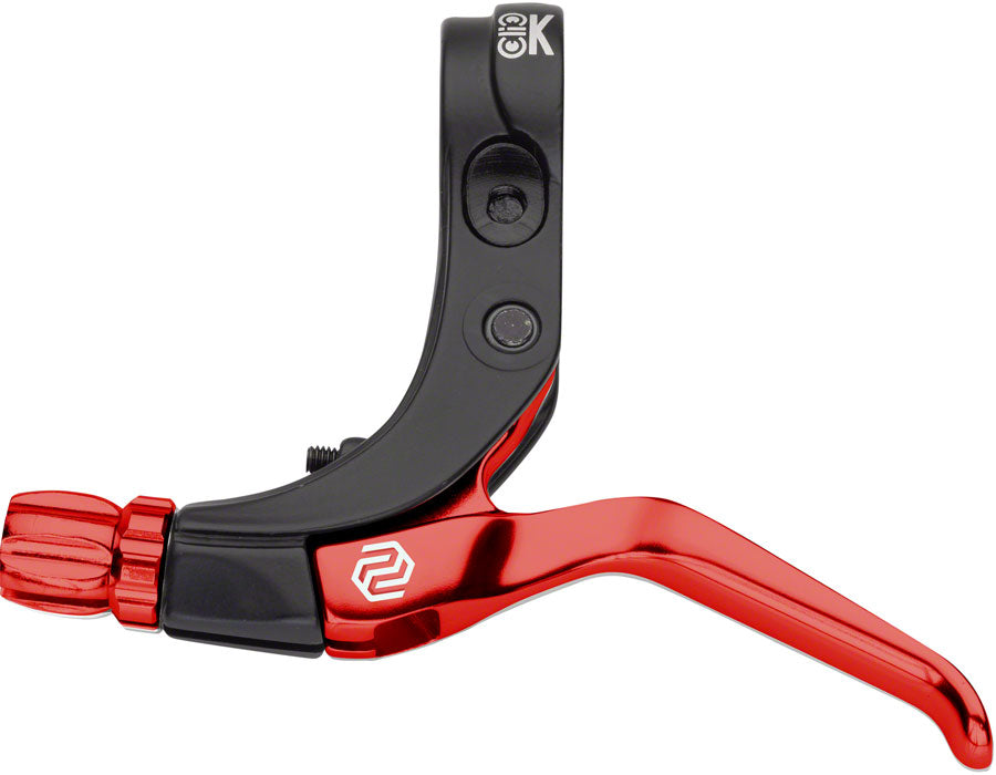 Promax Click V-Point Brake Lever Left & Right Flat Bar, BMX Bar Black