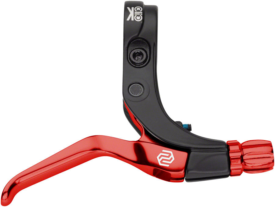 Promax Click V-Point Brake Lever Left & Right Flat Bar, BMX Bar Black