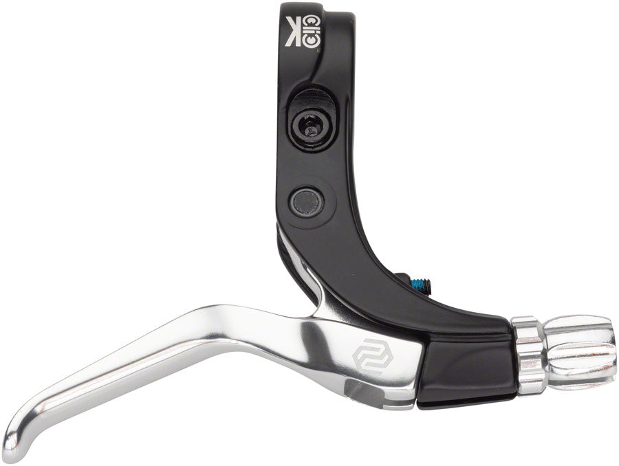 Promax Click V-Point Brake Lever Left & Right Flat Bar, BMX Bar Black